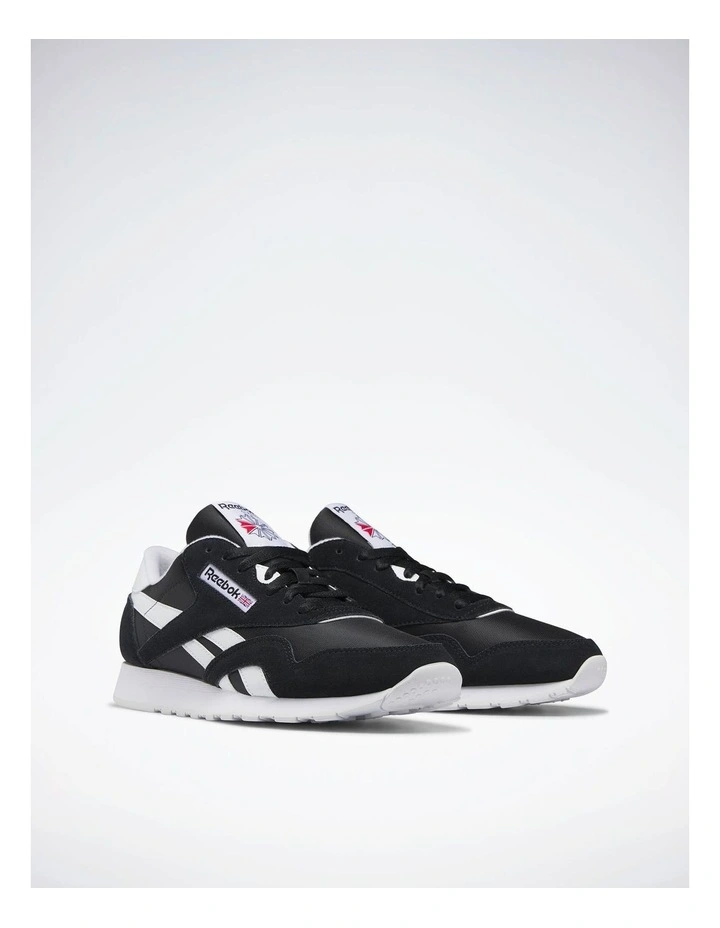Cl Nylon Sneakers in Black and White image 2