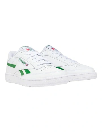 Club C Revenge Sneaker in White/Green