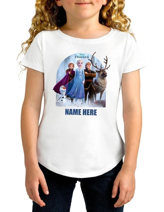 Frozen 2 Personalised Cotton T-Shirt 