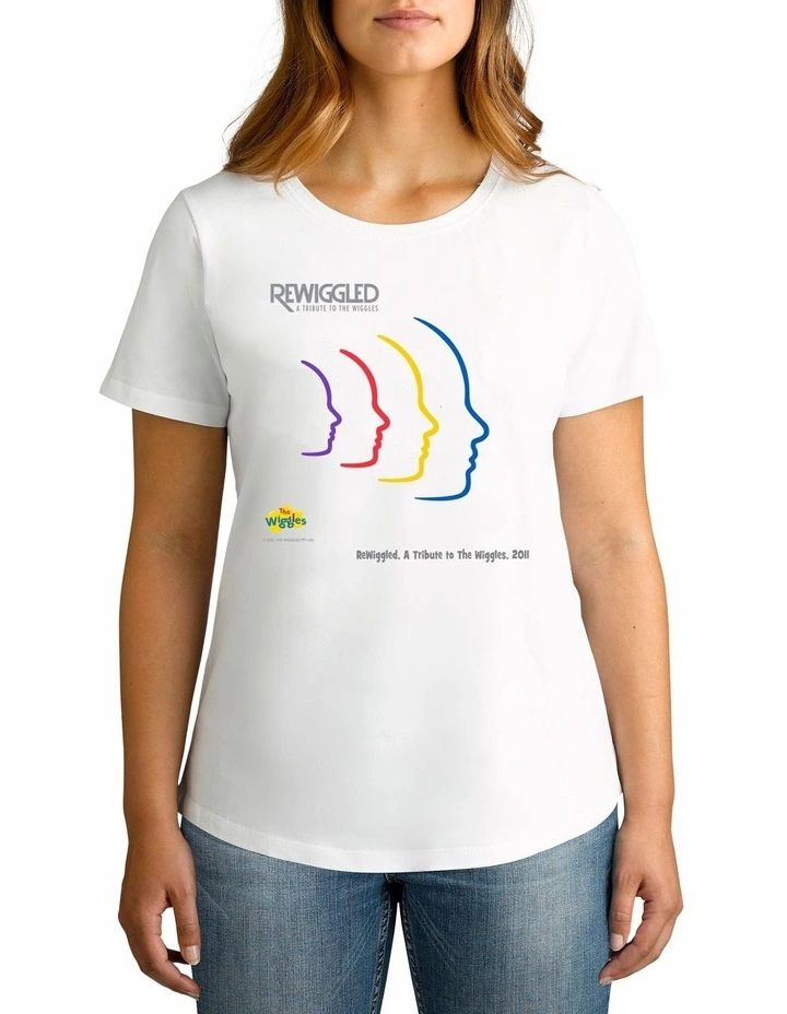 The Wiggles Rewiggled Cotton T-Shirt in White image 1