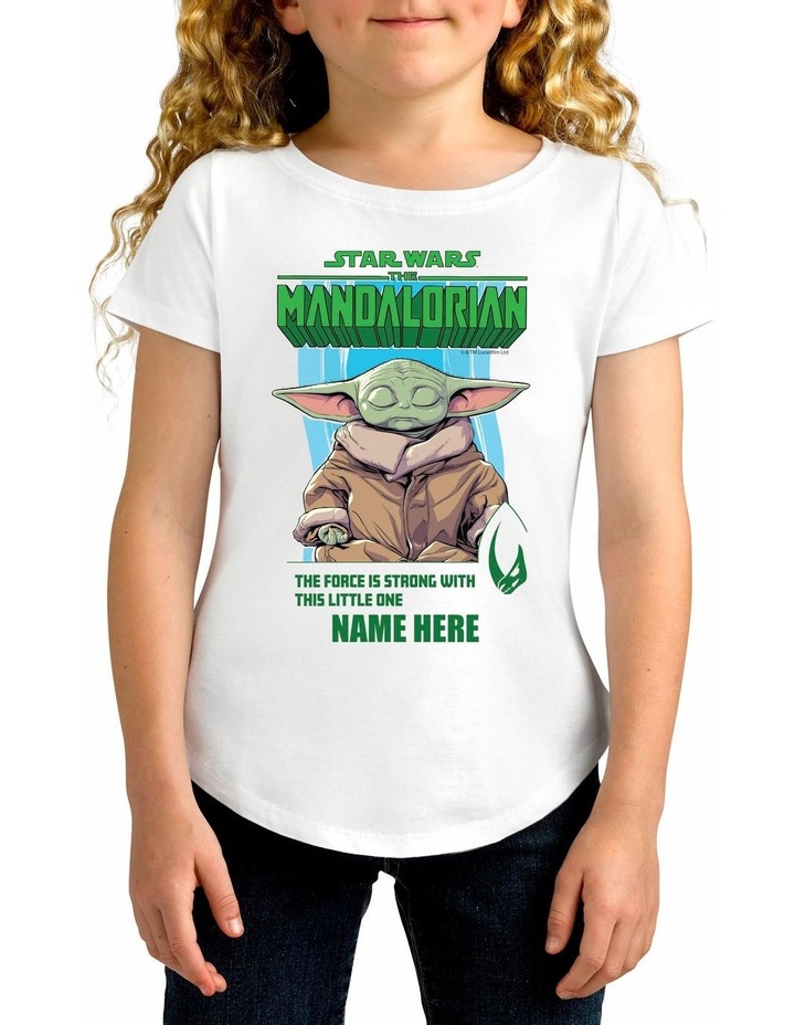 Star Wars Mandalorian T-Shirt in White