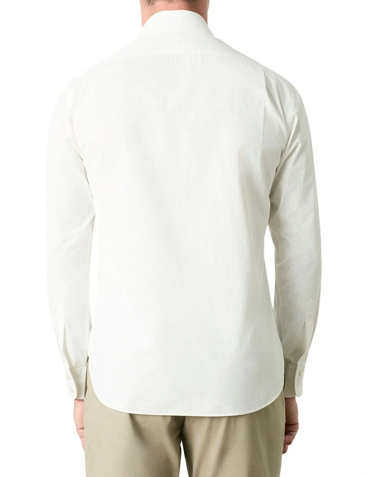 Campania Printed Shirt in White image 3