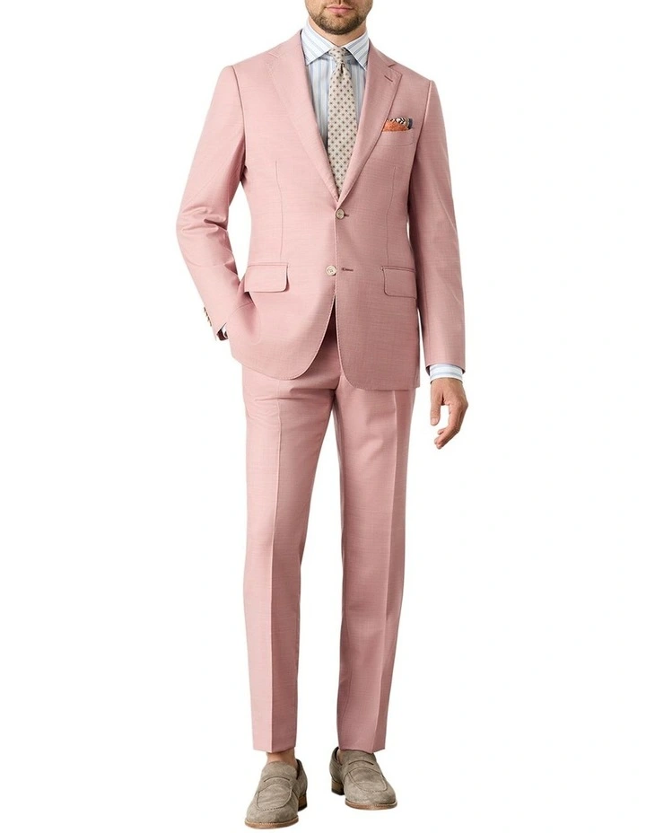 Westbrook Suit Pant in Pink image 1