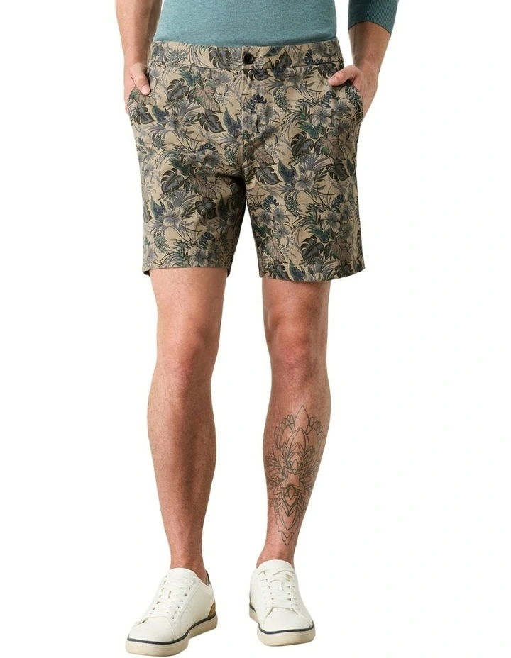 Farrelly Printed Short in Multi Print image 1