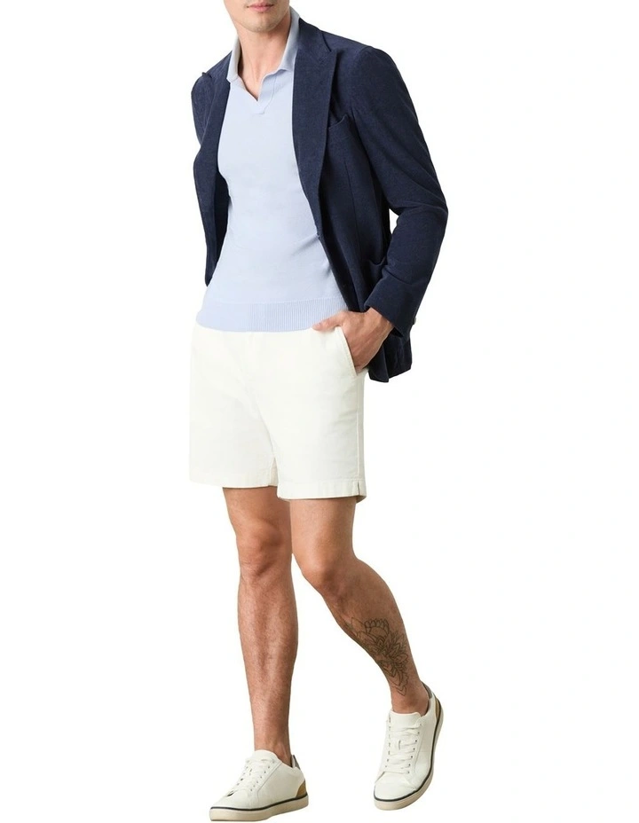 Gresham Pique Polo Shirt in Sky image 4