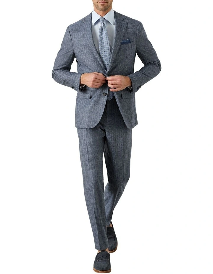 Manassero Trouser in Denim image 4