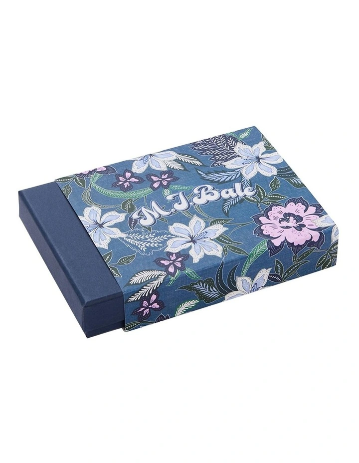 Sean Card Holder in Navy Green image 3