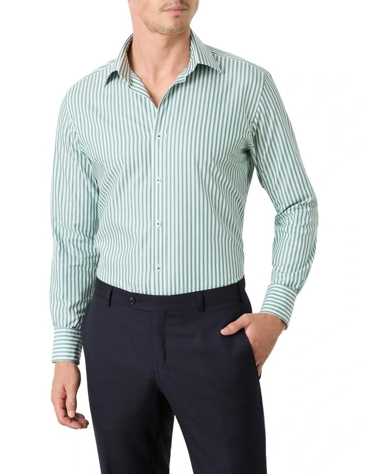 Donnolley Shirt in Green Navy image 1