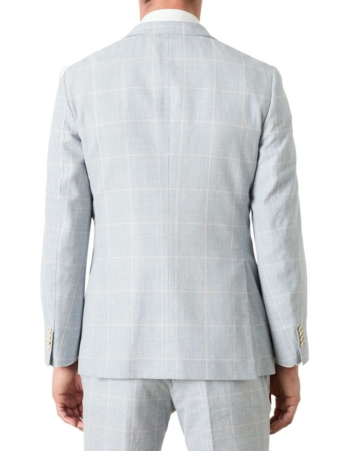 Poulter Jacket in Blue Pink image 3