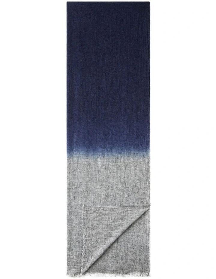 Alderton Scarf in Grey/Navy image 1