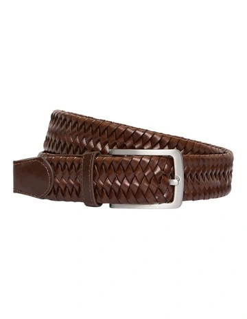 Hide Belt in Brown