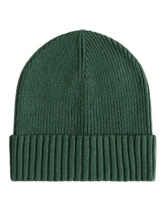 Maybury Beanie in Forest Green