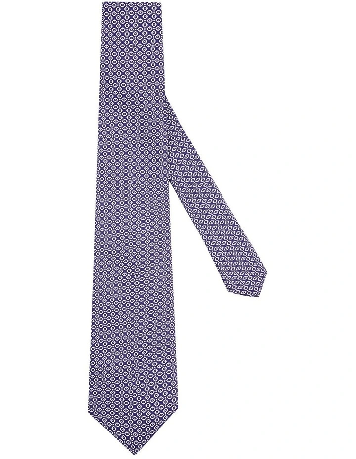 Rosselli Tie in Navy Ivory image 1