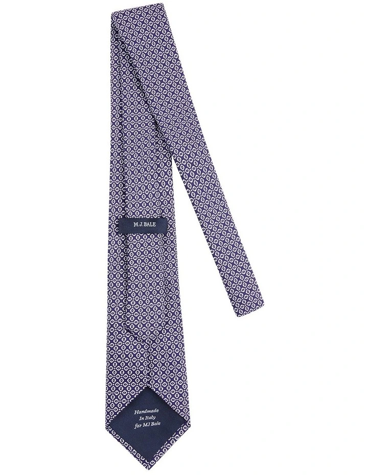 Rosselli Tie in Navy Ivory image 2