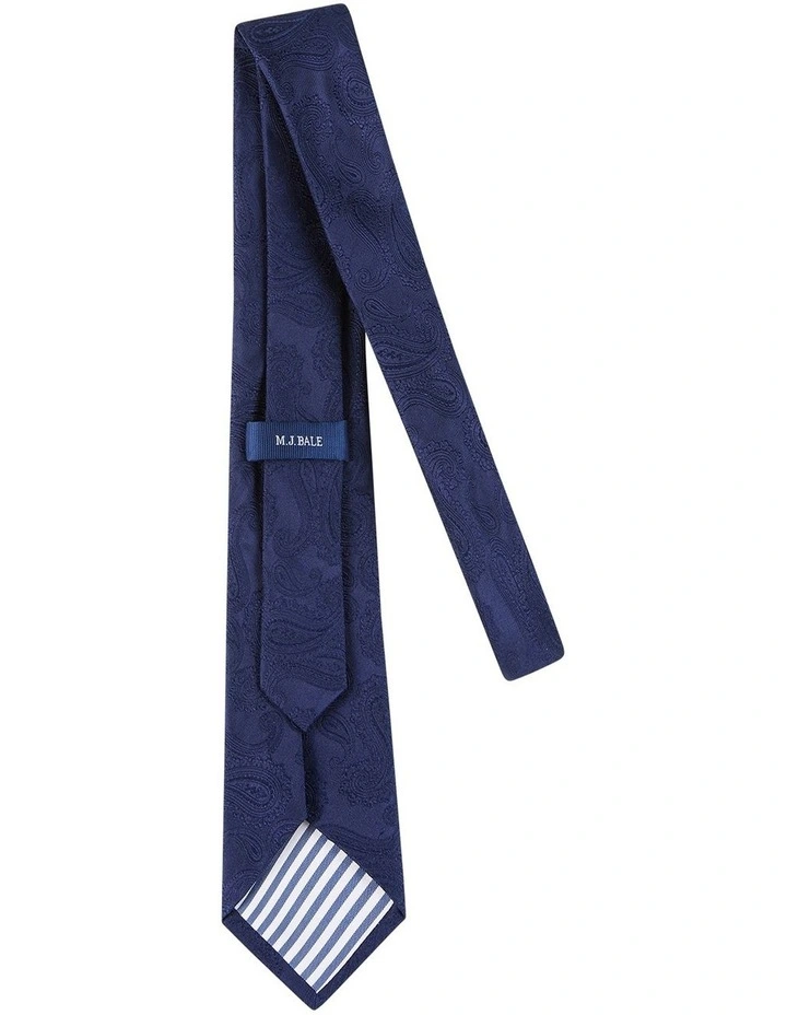 Elgar Tie in Navy image 2