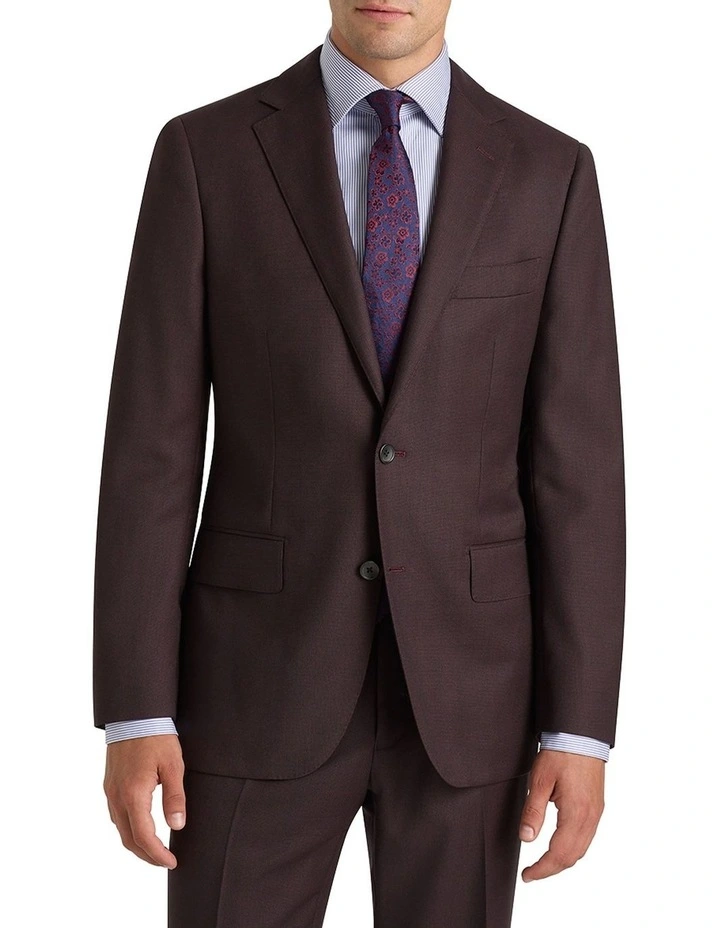 Guthrie Jacket in Dark Red image 1