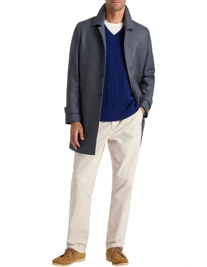 Webb Cable Vest in Royal Blue image 5