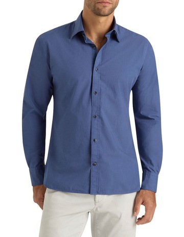 Newman Shirt in Galaxy Blue