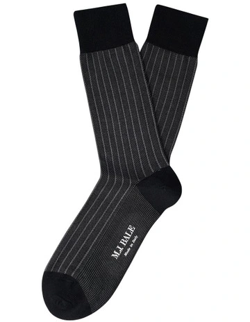 Senatore Socks in Black