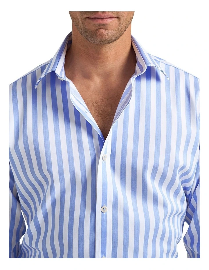 Babbage Shirt in Sky Blue/White image 2