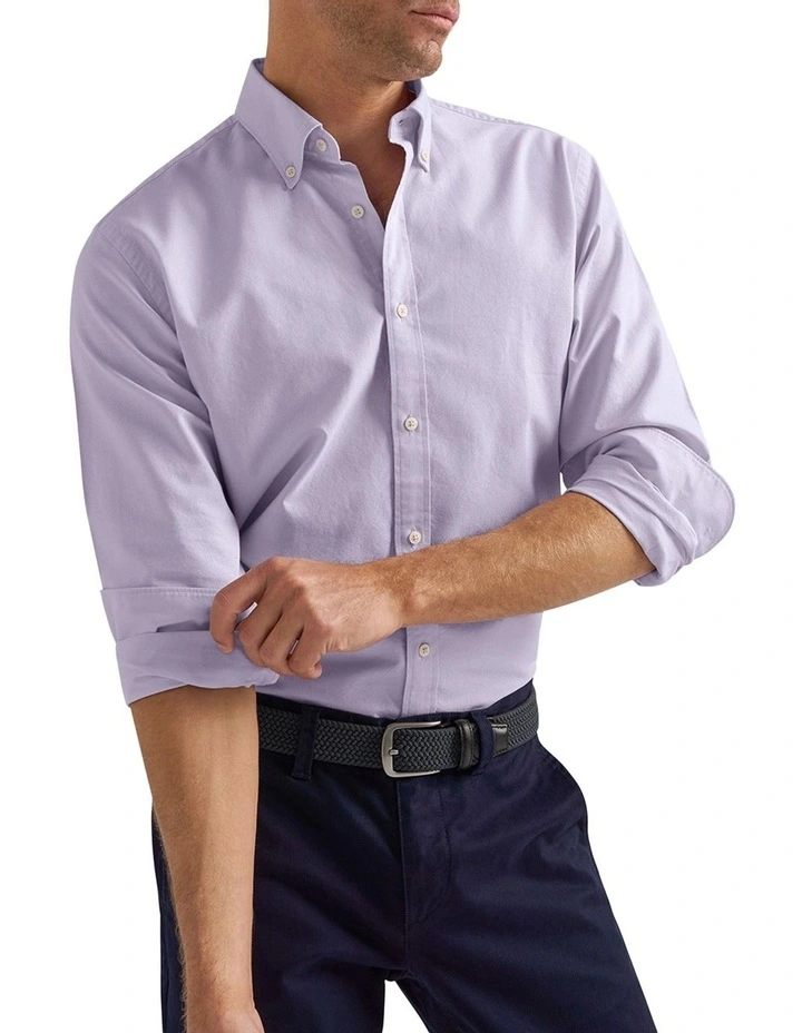 Princeton Oxford Shirt in Jacaranda image 1