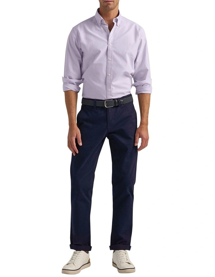 Princeton Oxford Shirt in Jacaranda image 5
