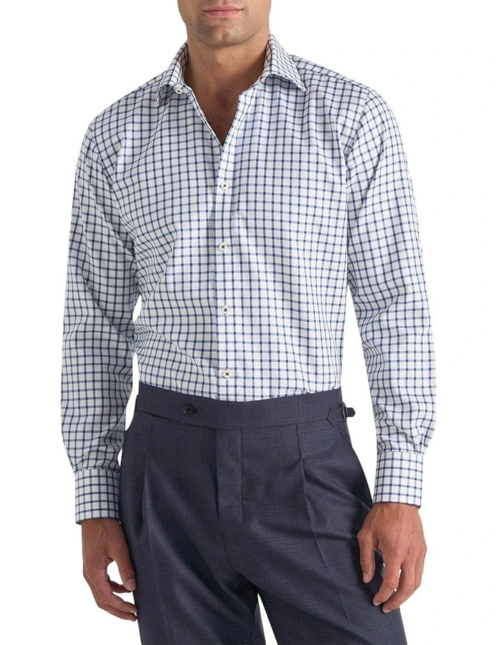 Parrish Shirt Dry N Fly In Navy White image 1