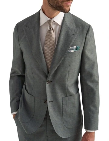 Braithwaite Peak Lapel Jacket in Pistachio
