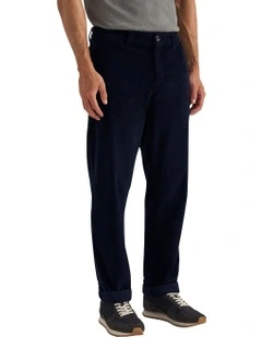 Foley Cord Chino in Navy