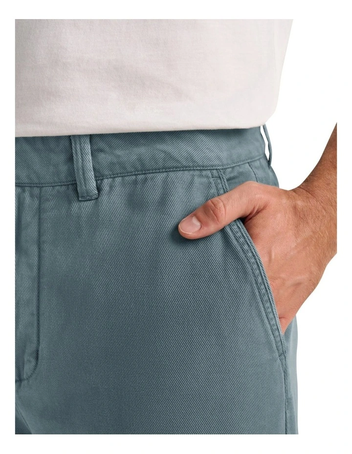 Rawlands Wide Leg Chino in Burnish Green image 4