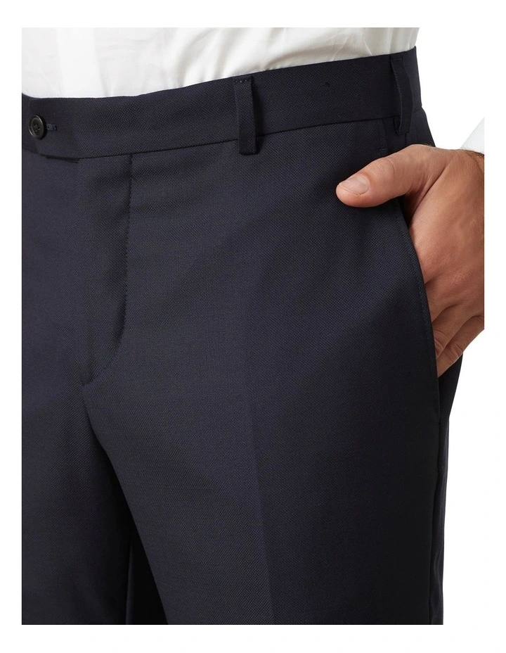 Saunders Slim Trouser in Navy image 3