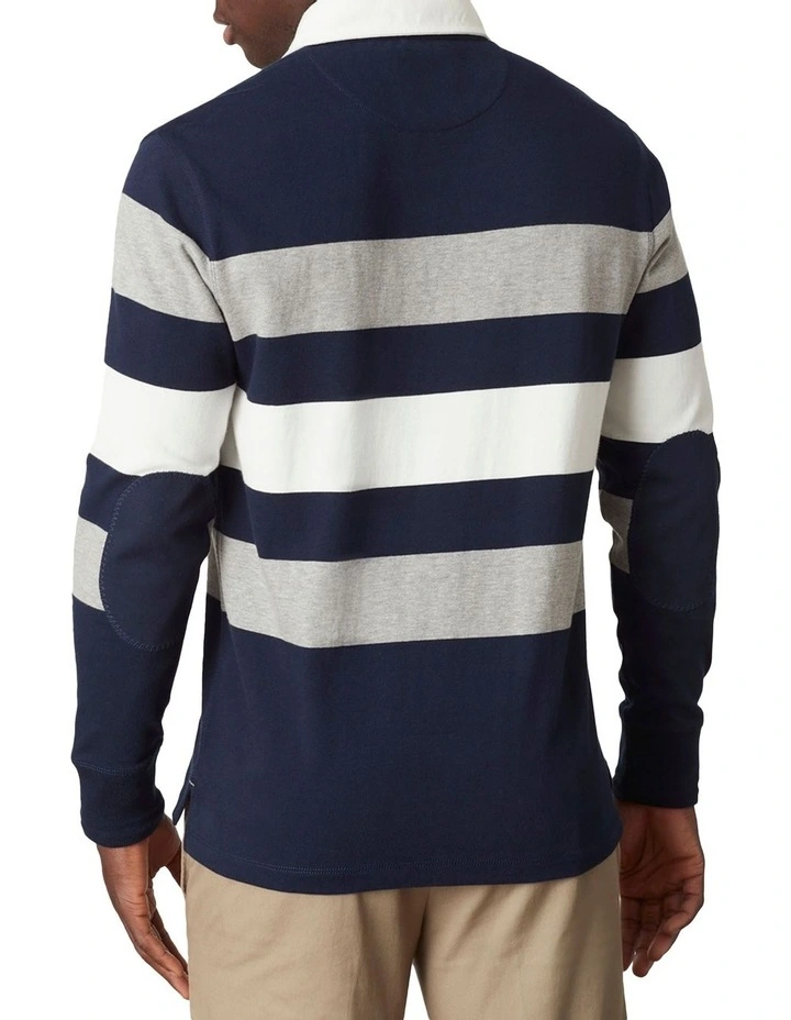 Cooper Stripe LS Rugby Polo image 3