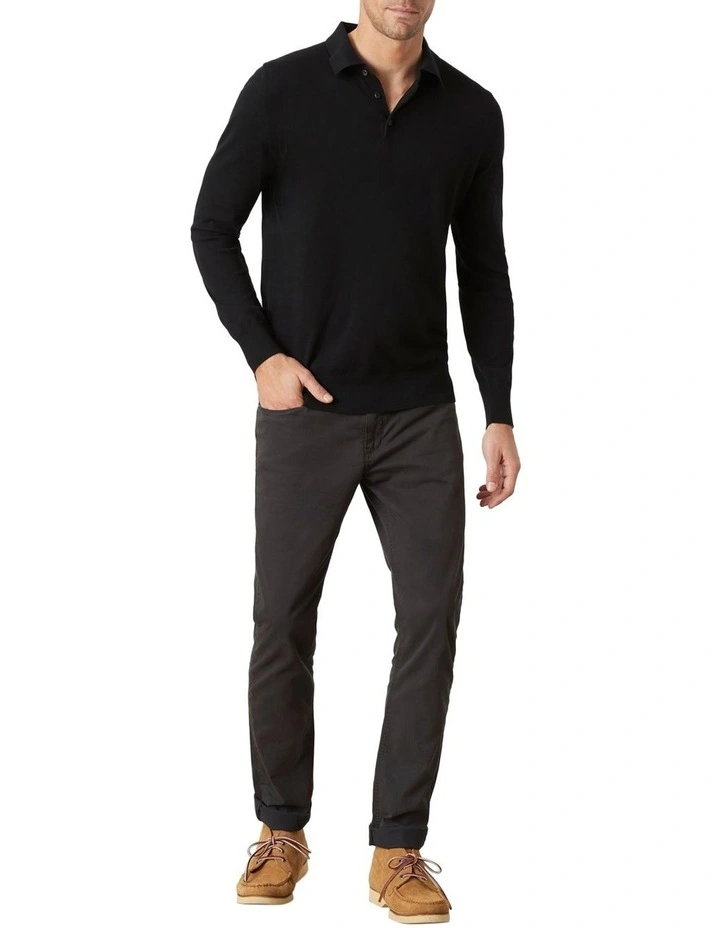 Flintoff Long Sleeve Polo image 5