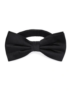 Mastalo Black Pre-Tied Bow-Tie