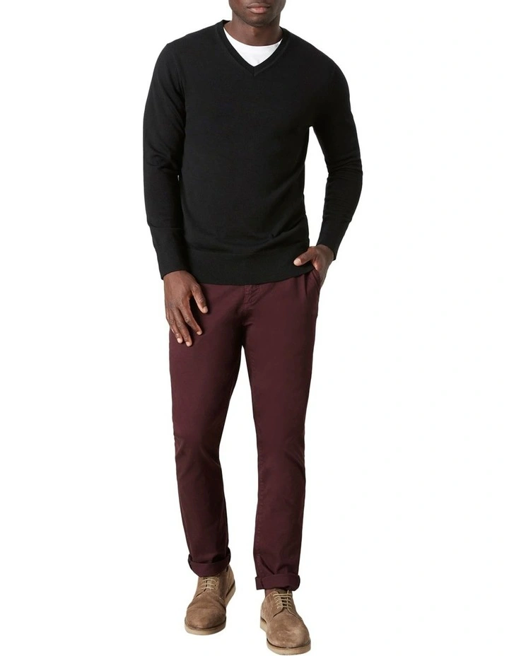 Buchanan Ashby Merino V Knit Black image 5