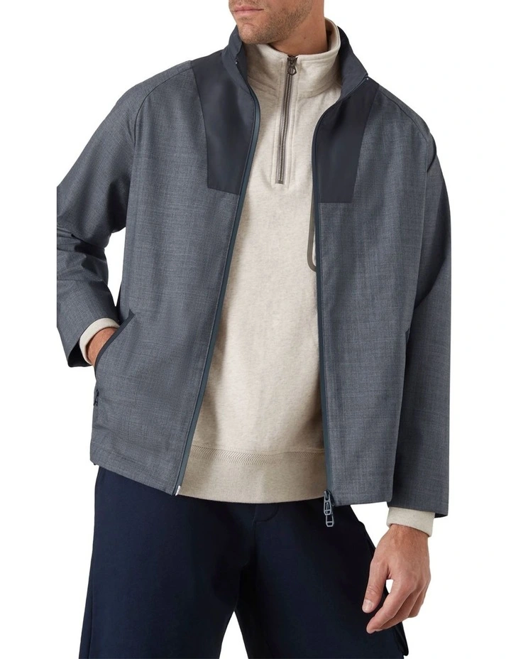Chamberlin Spray Jacket in Grey Stone image 2