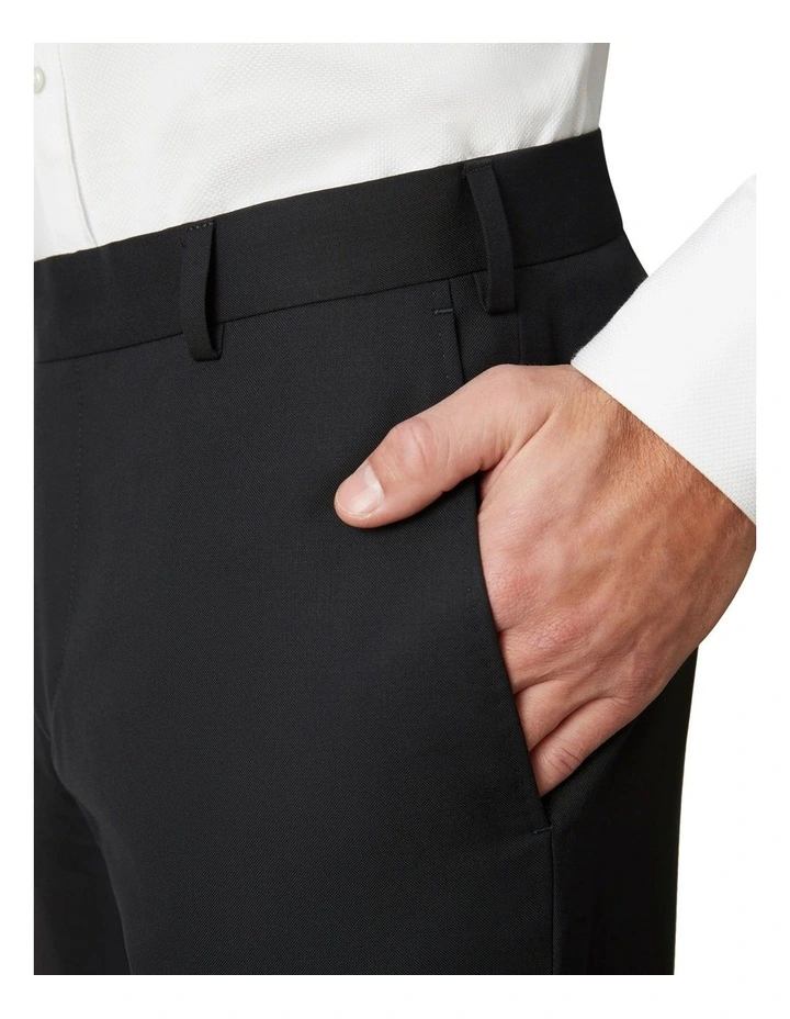 Black Wattle Trouser Kingston in Black image 4