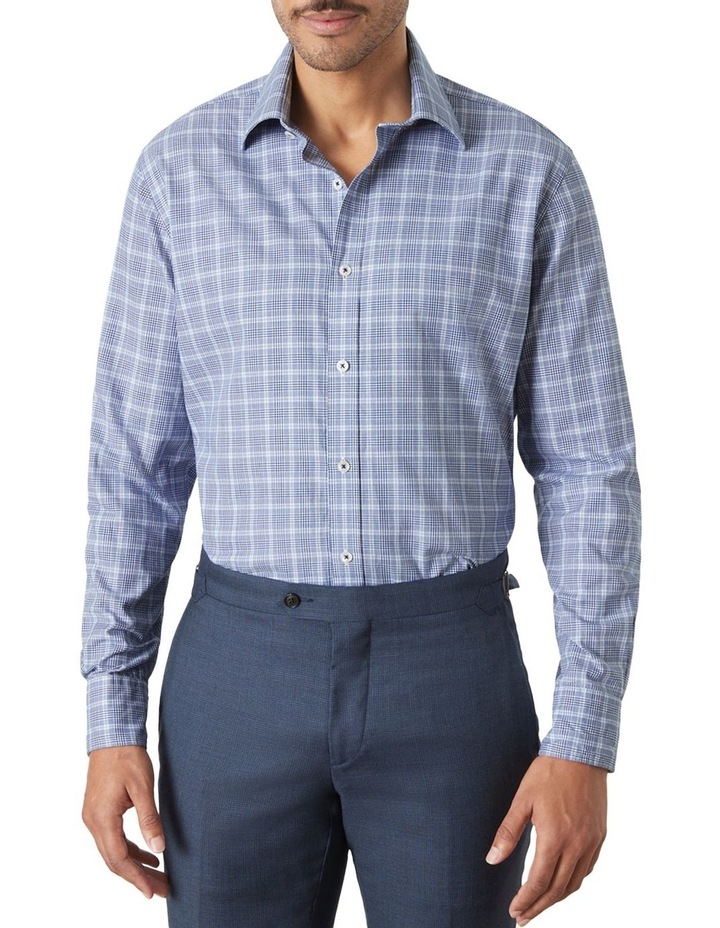 Tarrant Shirt In Navy Check