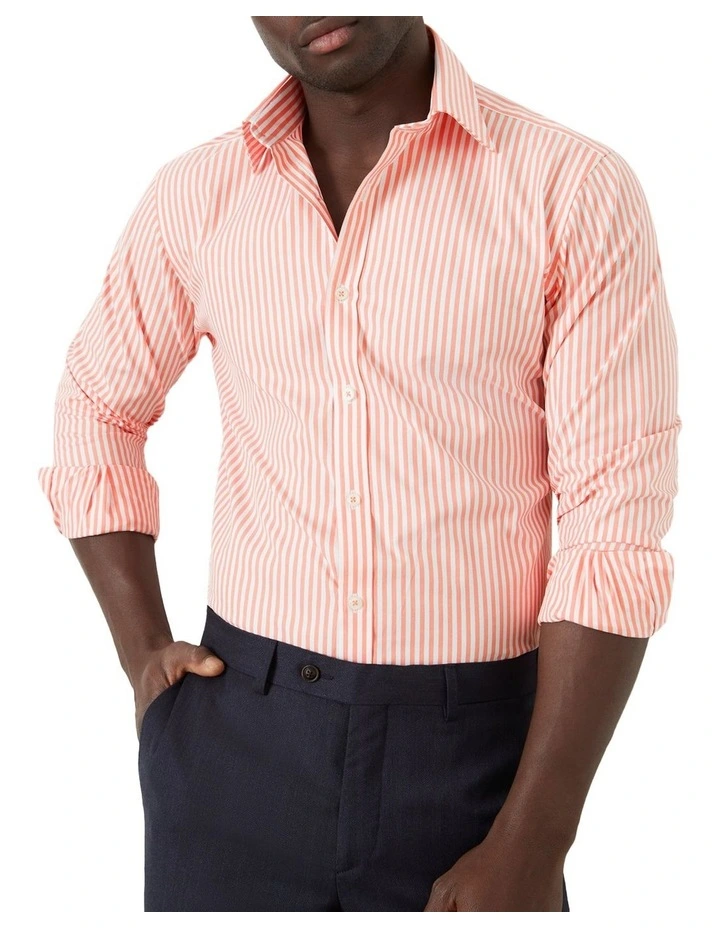Stafford Shirt in Coral image 1
