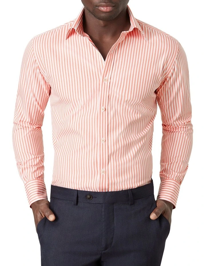 Stafford Shirt in Coral image 2
