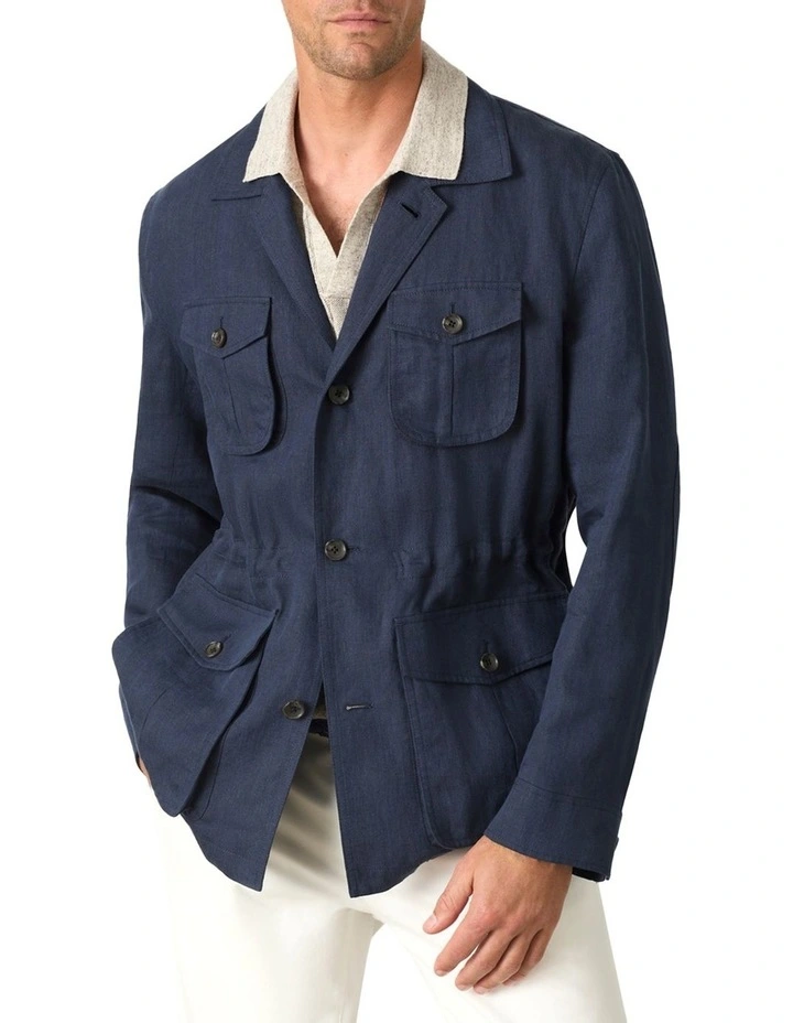 Nebrodi Explorer Jacket in Navy image 1