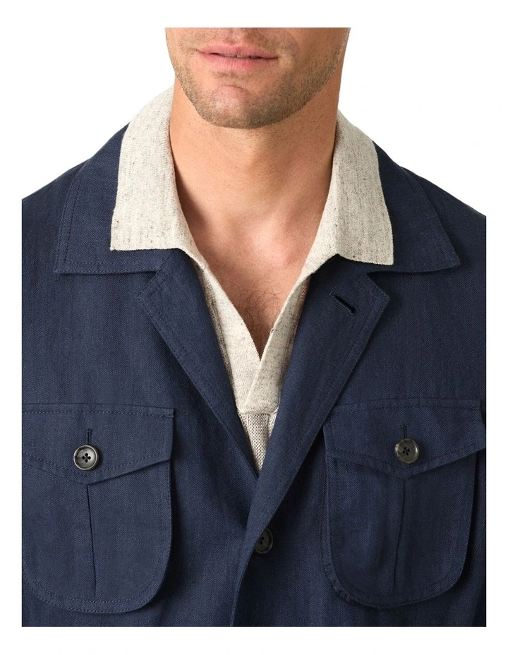 Nebrodi Explorer Jacket in Navy image 4