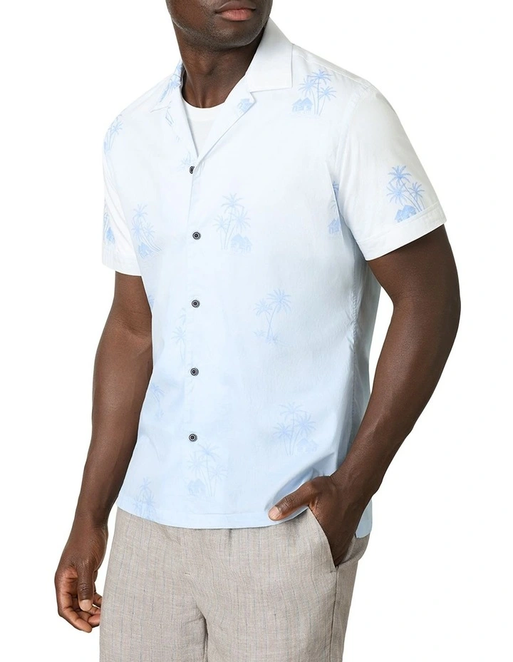 Orleans Bay Short Sleeve Shirt in Blue image 1