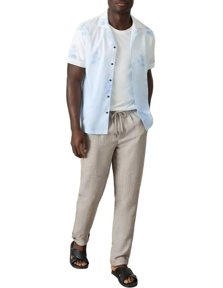 Orleans Bay Short Sleeve Shirt in Blue image 3