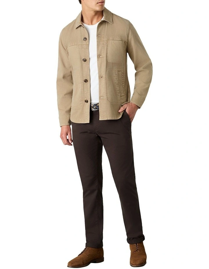 Rovescio Jacket in Beige image 4