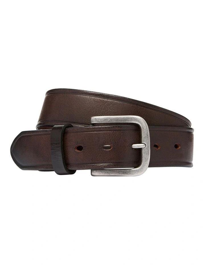 Tomlin Belt in Dark Brown image 1