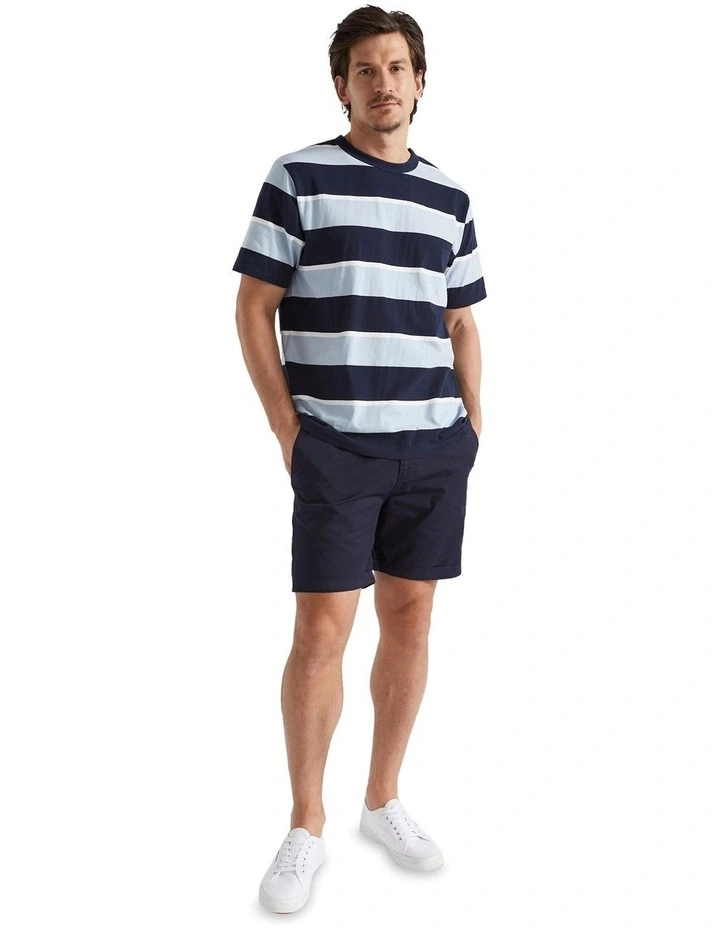 Classic T-shirt in Midnight Stripe image 1