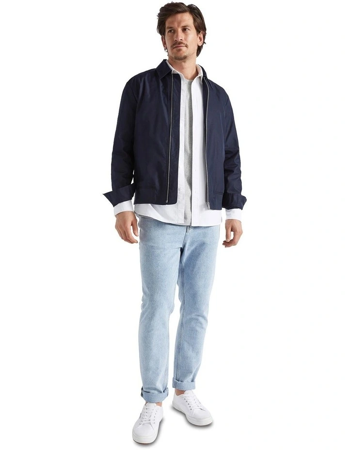 Harrington Jacket in Midnight Blue image 3