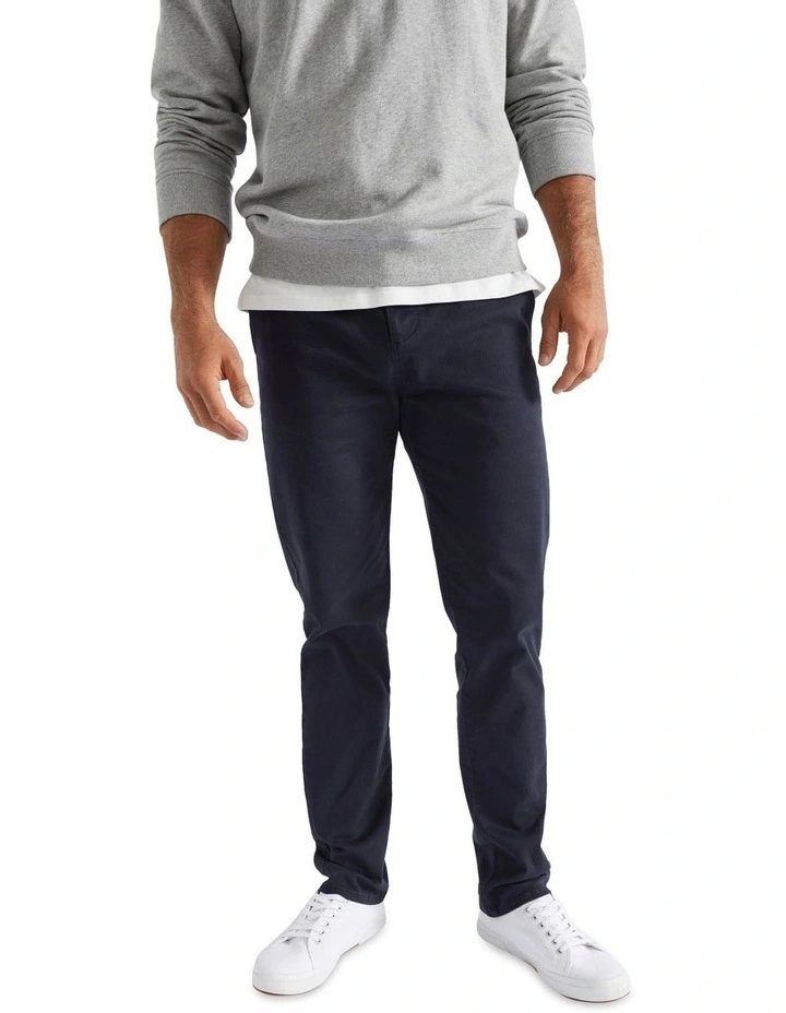 Slim Chino Pant in Midnight Blue image 2