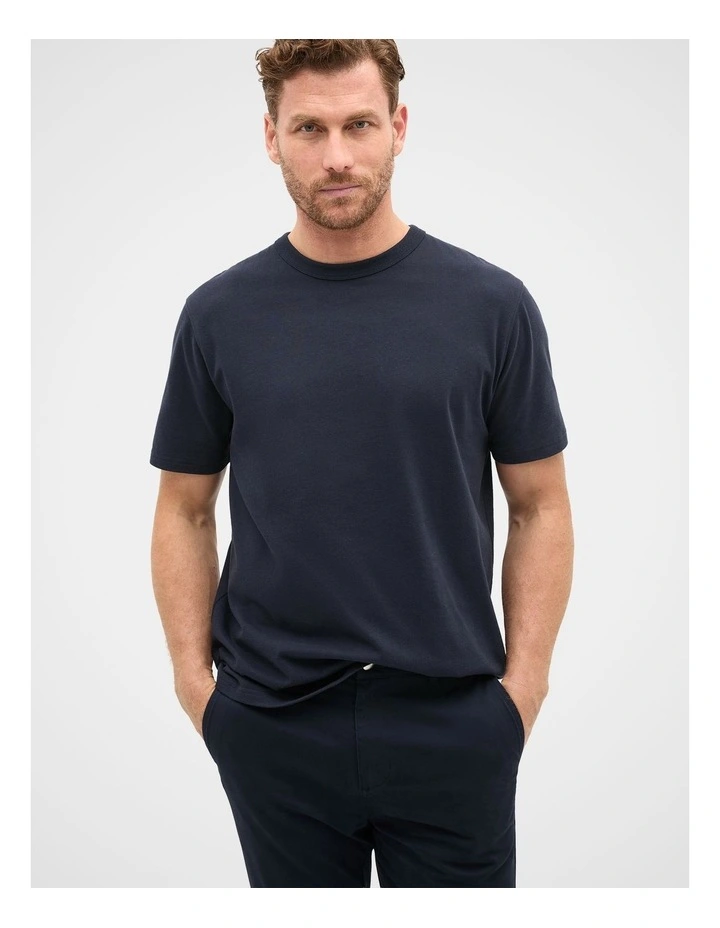 Crew Tee in Midnight Blue image 1